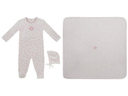 Petit Pois Footie 3pc Set - Pink