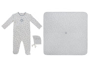 Petit Pois Footie 3pc Set - Blue