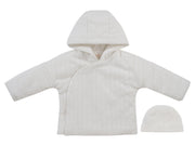 Petit Necessaire Jacket + Hat - White