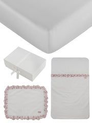 Enfant Mini Crib Set - Pink