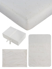 Starlight Mini Crib 4pc Set - Stone