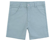 Polished Cotton Shorts Ss26 - Vintage Green