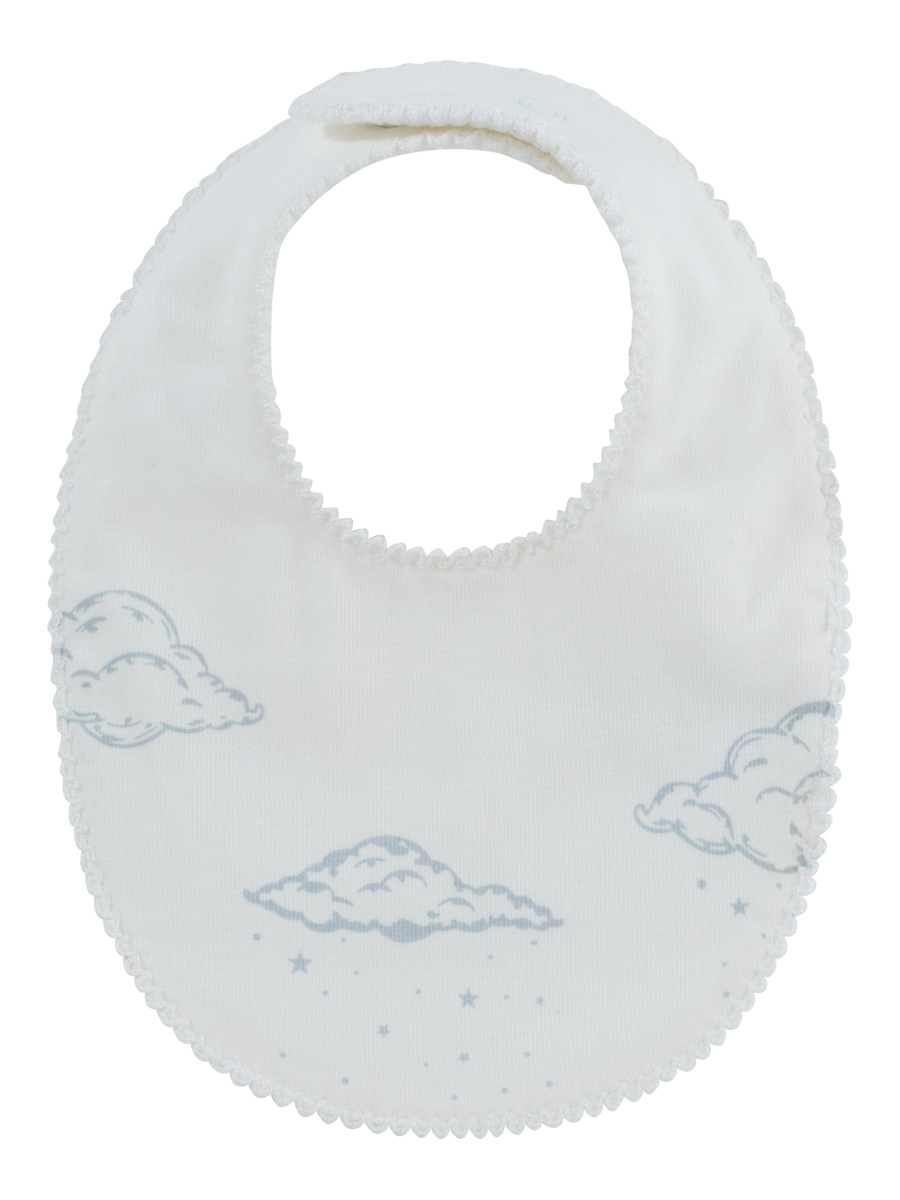 Starlight Bib - White Blue