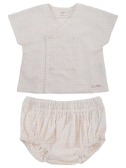 Windowpane Set - Pink