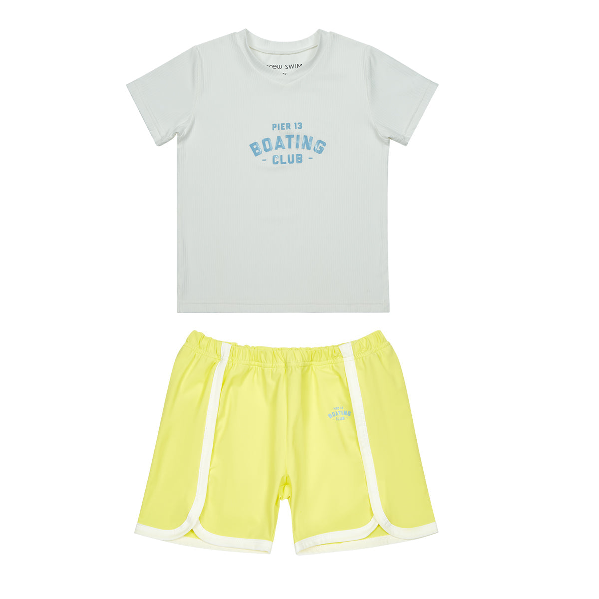 Pier 13 Boy Swim Set - Yellow