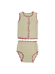 Chunky Knit Set - Pink