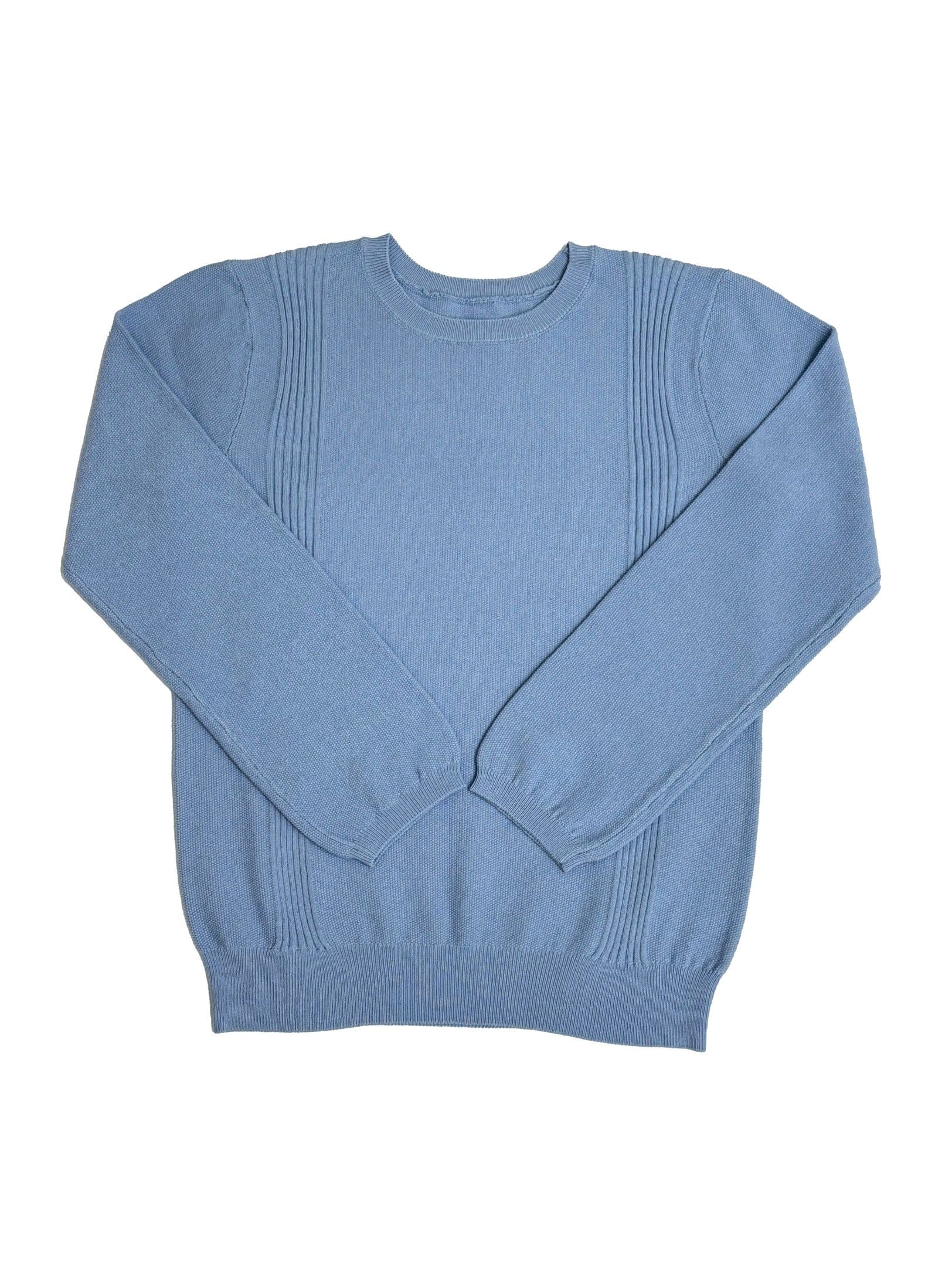 Todd Knit Long Sleeve Sweater - Blue