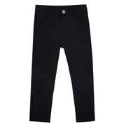 Slim Knit Pant Ss26 - Black