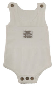 Teddy Knit Bubble - White