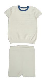 Luke Knit Set - White