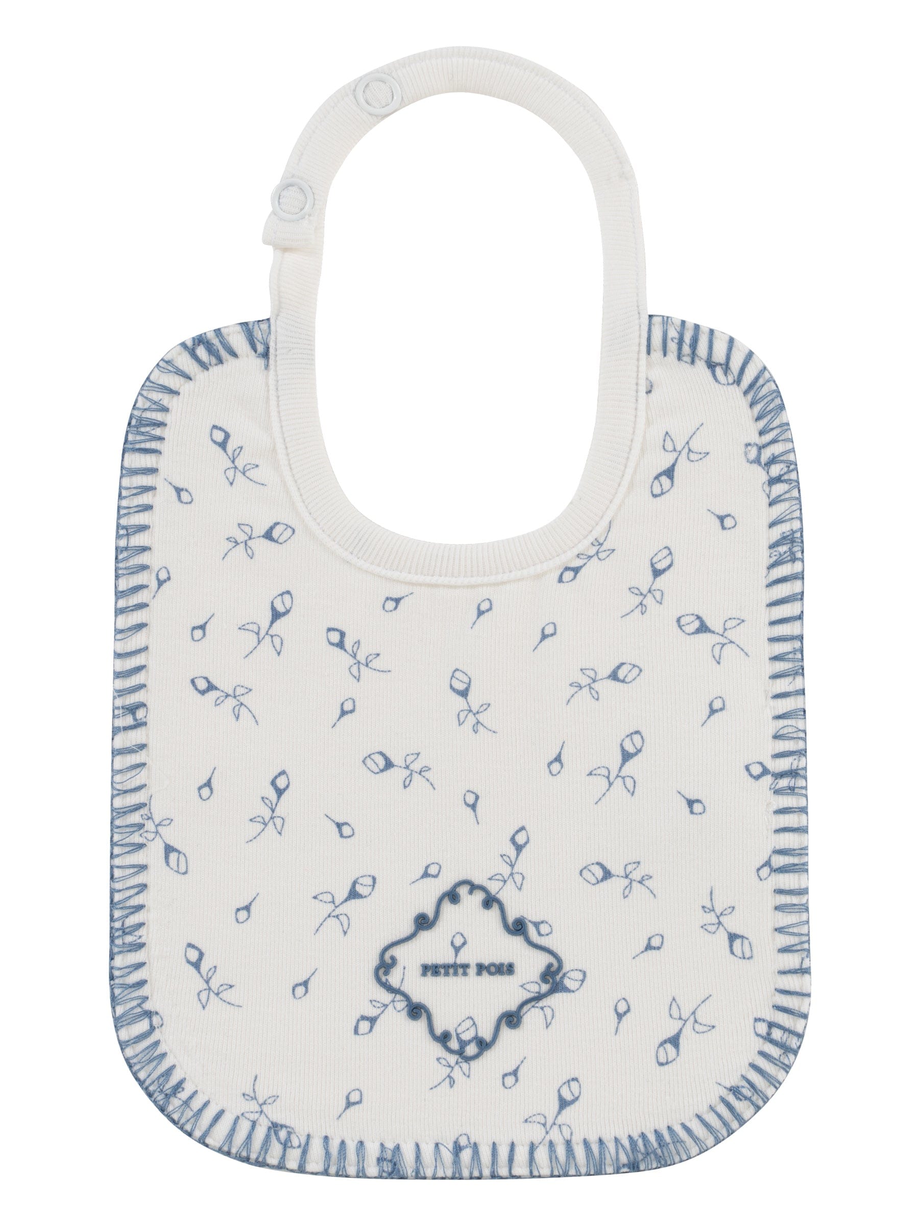 Petit Pois Bib - Blue