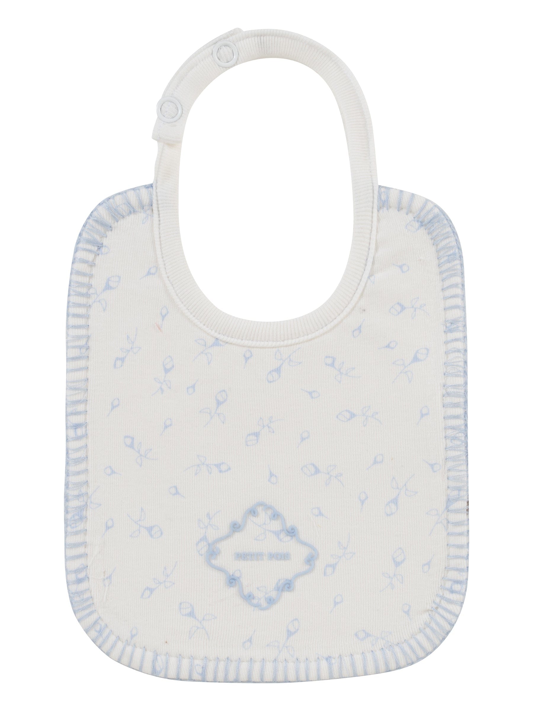 Petit Pois Bib - Light Blue