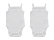 Enfant Rib Onesies 2 Pack - White