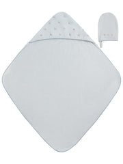 Petits Amis Towel & Mitt Set - Blue