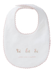 Petits Amis Terry Bib - Pink