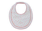 Whispering Blooms Bib - Rose