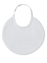 Mon Bebe Bib - White