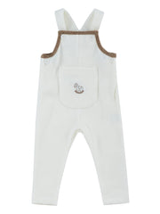 Whinny Knit Overalls - White