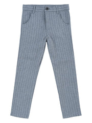 Oscar Pinstripe Slim Pants