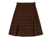 Leslie Wool Skirt - Caramel