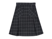 Leslie Wool Skirt - Grey