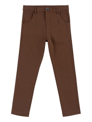 Roy Dress Slim Pants - Chocolate