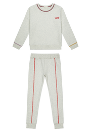 Color Stitch Lounge Set - Red