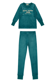 Terry Applique Set - Green