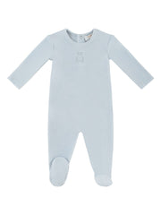 Petit Ours Footie - Blue
