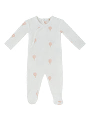 Ciel Enfant Wrap Footie - Pink