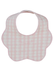 Ciel Enfant Gingham Bib - Pink