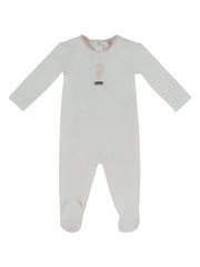 Atelier Bunny Footie - Pink