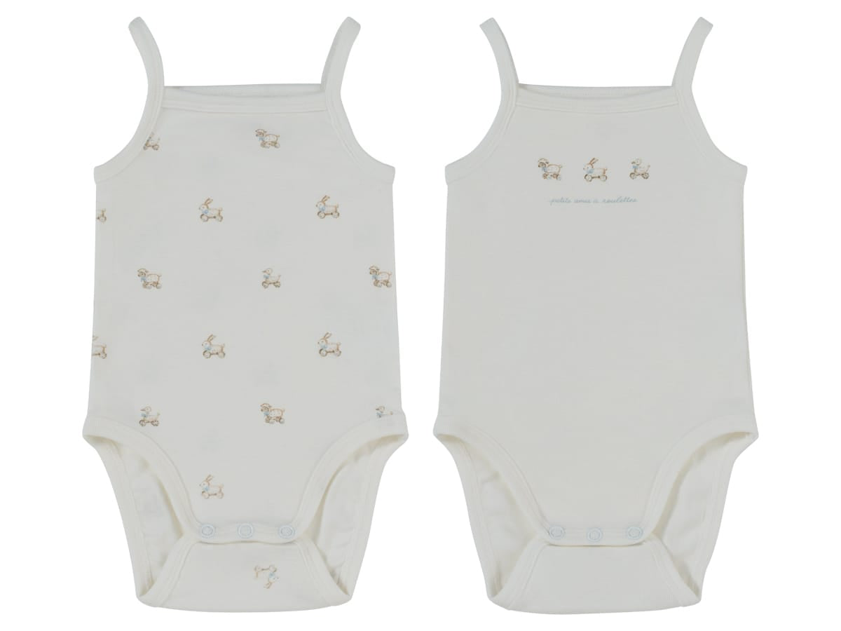 Petit Amis Onesie Set Of 2 - Blue