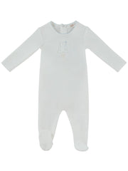 Fur Ever Yours Footie - Blue