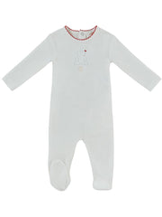 Fur Ever Yours Footie - Red