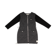 Lyla Quilted Dress - Black