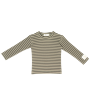 Teddi Rib Stripe Tee