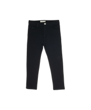 Slim Knit Stretch Pants Aw26 - Black