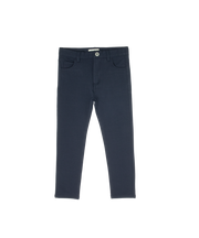 Slim Knit Stretch Pants Aw26 - Navy