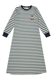 Teddy Lounge Nightgown - Navy