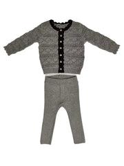 Cynthia Knit Set - Grey