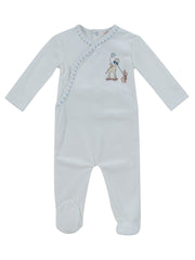 Meadow Friends Footie - Blue