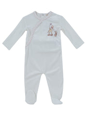 Meadow Friends Footie - Pink