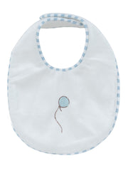 Meadow Friends Footie Bib - Blue