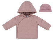 Petit Ours Padded Jacket & Hat - Pink