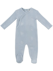 Whinny Wrap Footie - Blue