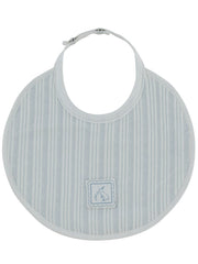 Stripe Stamp Bib - Blue