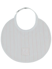 Stripe Stamp Bib - Pink