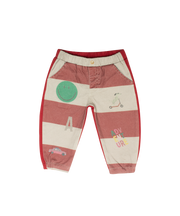 Rowan Barrel Pants - Red