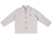 Sol Stripe Shirt - Taupe